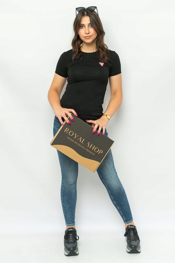 Dámské Tričko Guess W2YI44 J1314 Černé S