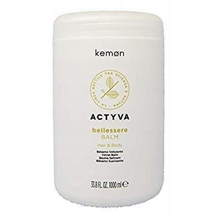Kemon Actyva Bellessere Balm Sametový balzám na vlasy a tělo 1000 ml