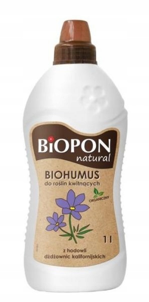 Nawóz do roślin kwitnących Biopon Biohumus 1l x 6 EAN (GTIN) 5904517203549