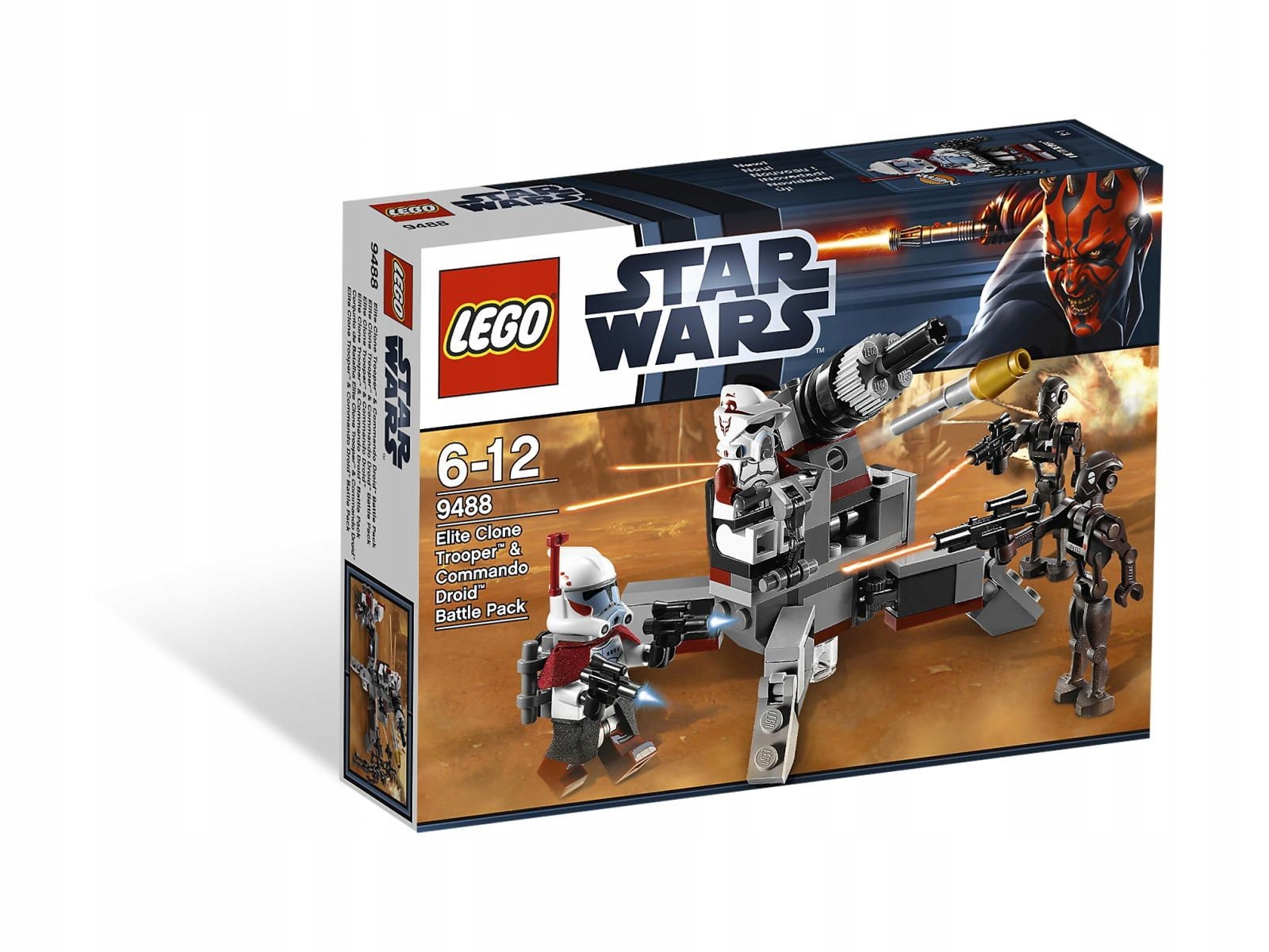 Lego Star Wars 9488 Elitní klonový voják a Commando Droid Nové