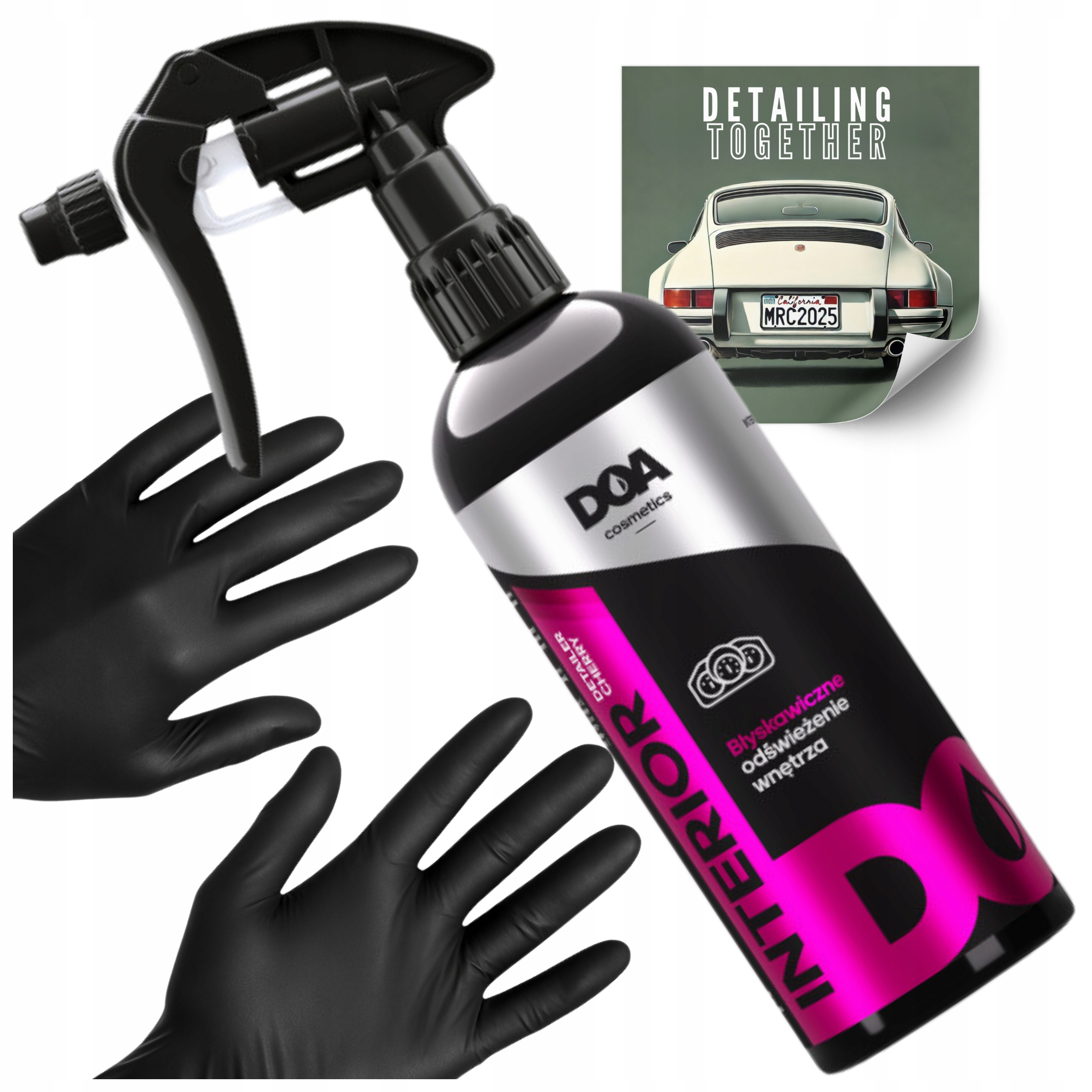 Doa Interior Detailer Cherry Quick Detailer Do Wnętrza Matowy 500ml