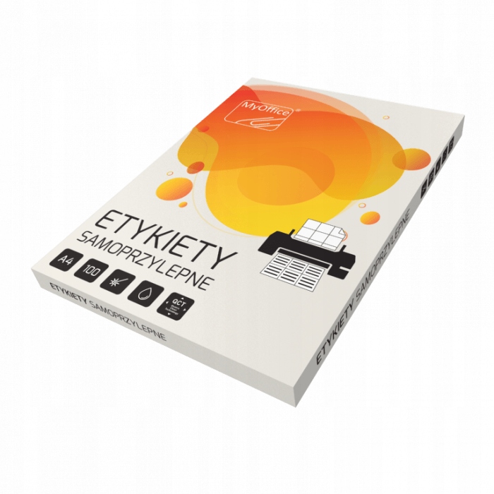Etykiety samoprzylepne A4 MyOffice - 52,5x29,6
