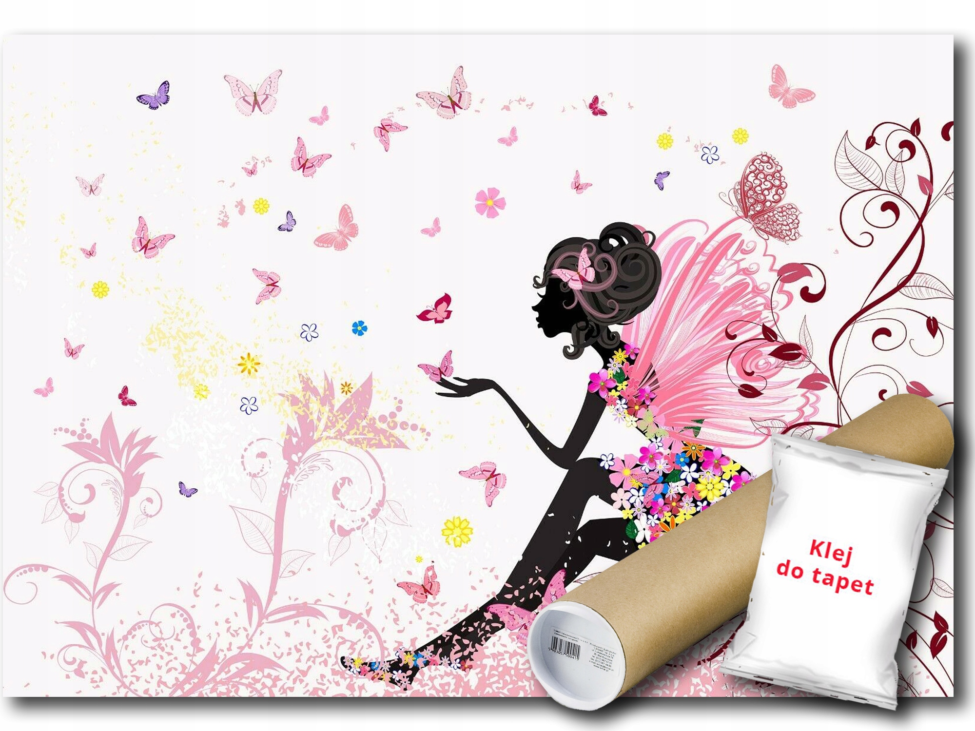 Fototapeta Flizelina Víla Motýle Kvety 368x254