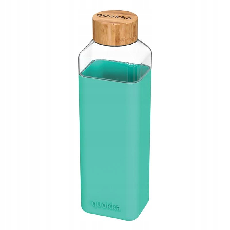Quokka Storm Láhev na vodu ze skla 700 ml Teal