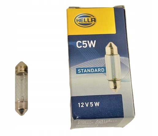 

Żarówka C5W 12V 5W Nowa Hella