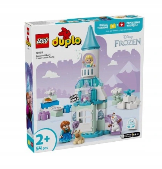 Lego 10455 Duplo Ledové Království – Oslava V Ledovém Zámku Anny A Elzy