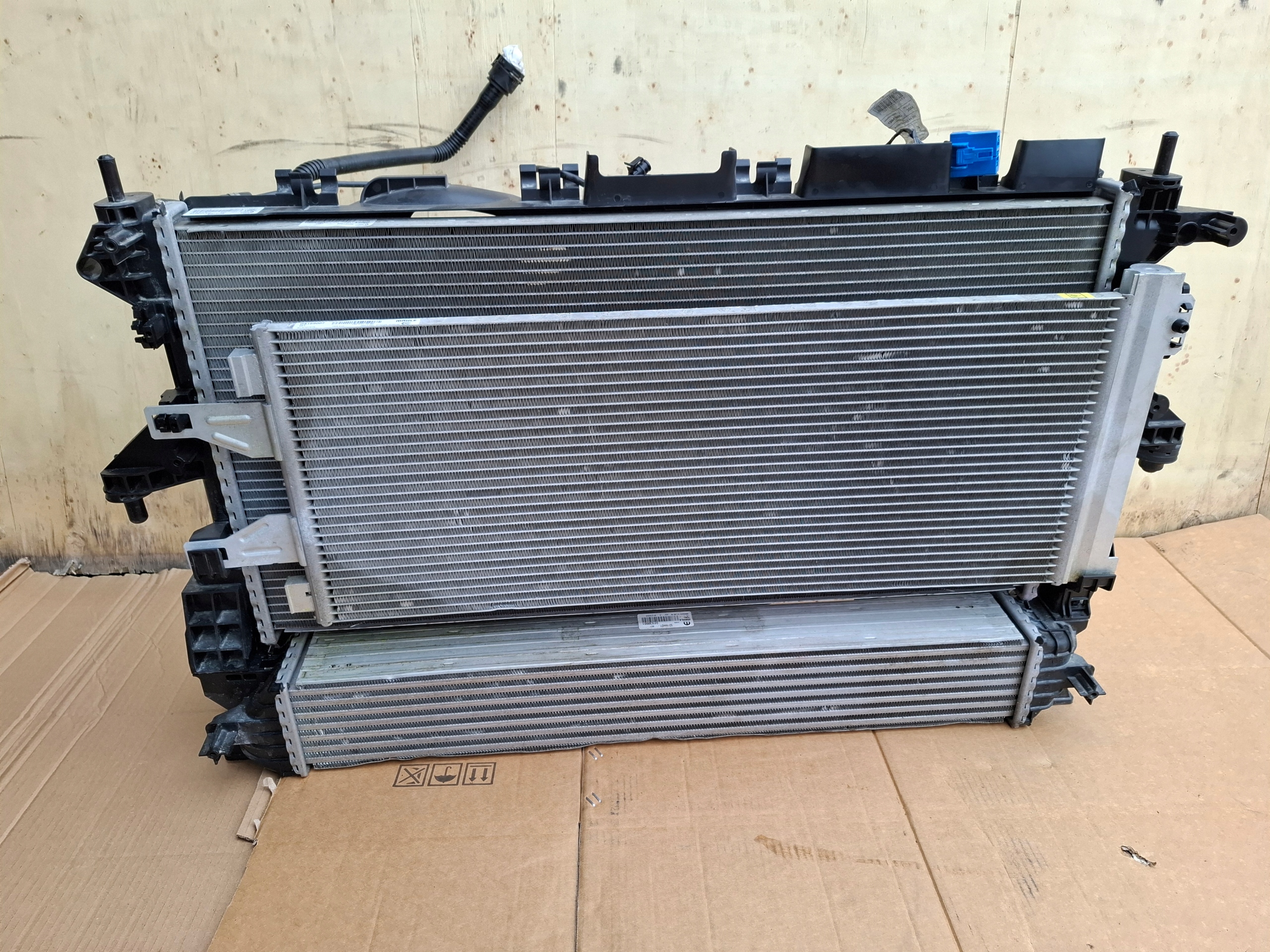 support panel for radiators sider radiator PEUGEOT BOXER 23r new 2.2 DIESEL