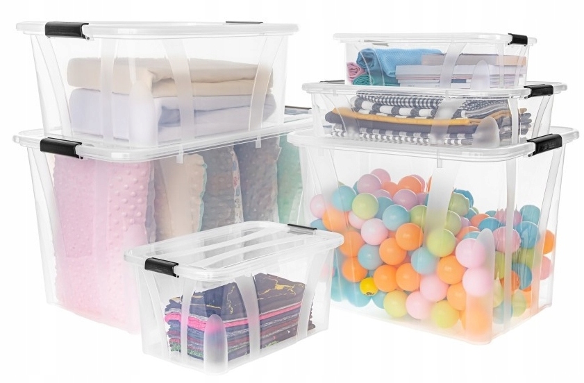 PUDEŁKO POJEMNIK NA UBRANIA ZABAWKI PLASTIKOWY 32L Kod producenta Pojemnik Master Box 14L