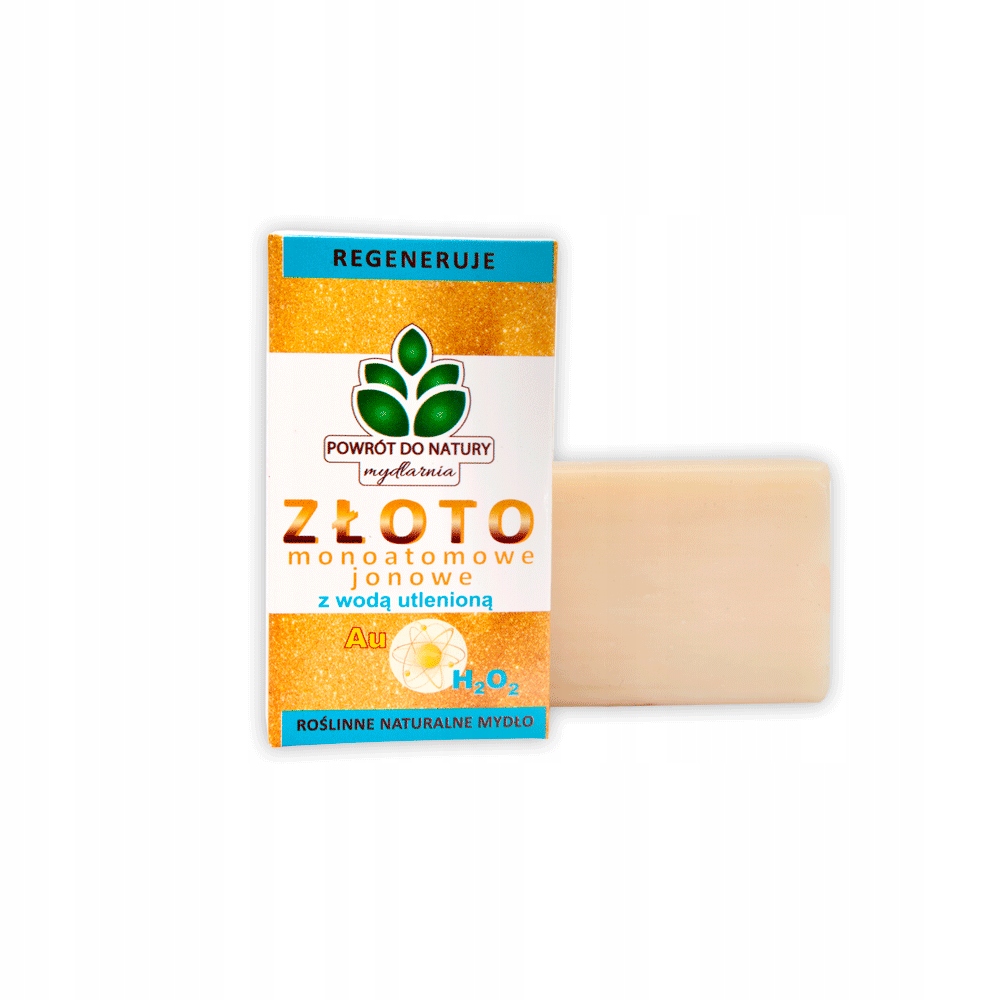 

Mydło Ze Złotem Monojonowym i Wodą Utlenioną 100g