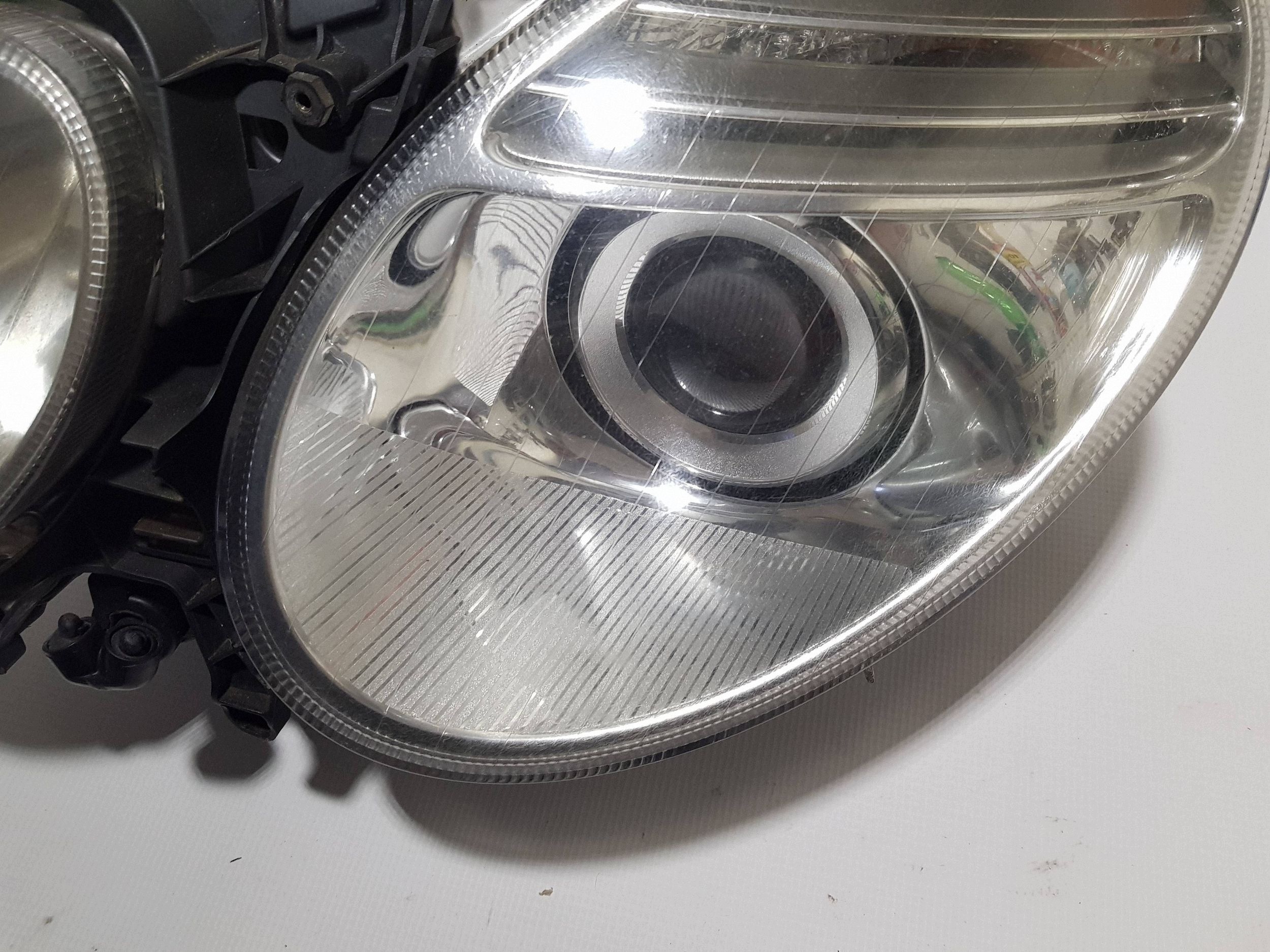 light XENON front left Mercedes E W211 LIFT ANGLIK