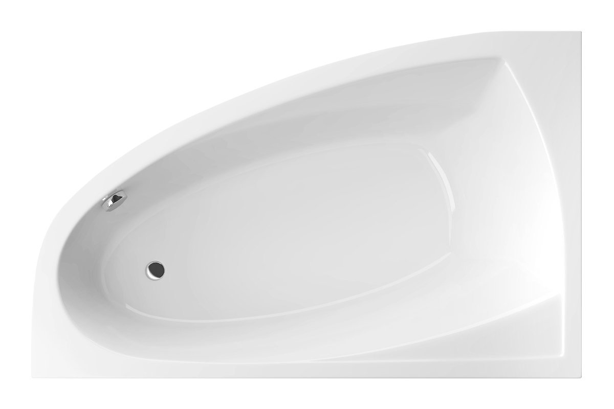 Asymetrická vana Aquaria Comfort 160x100 levá