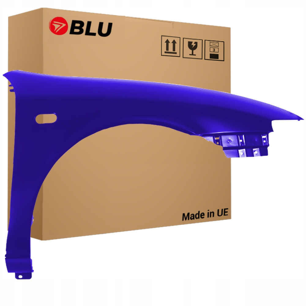 Blu Blatník Seat Toledo II 2 LS5S pravý modrý 99-04 přední BlauImperial