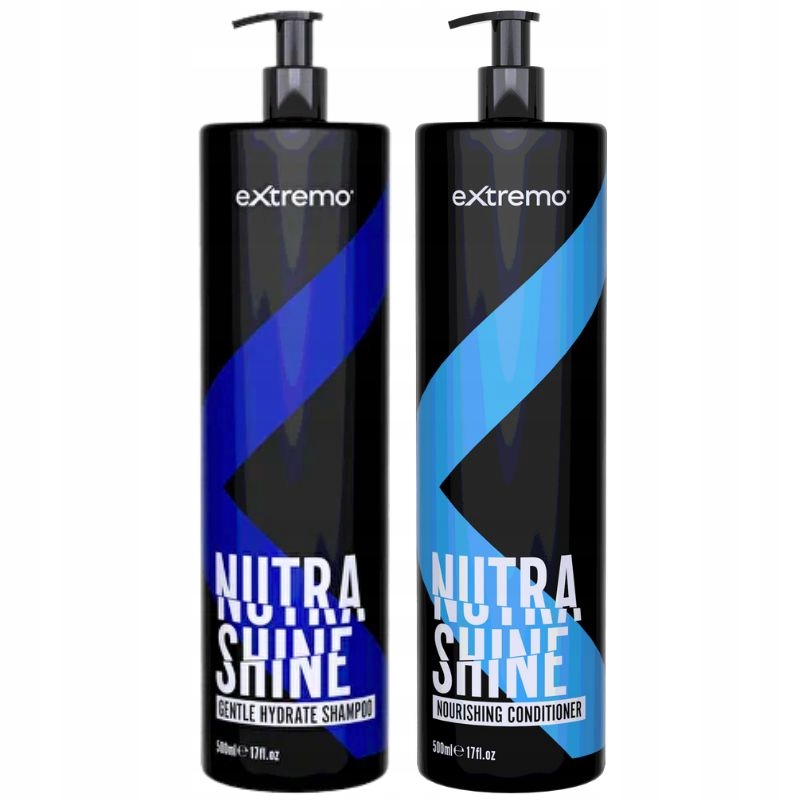 Šampon hydratační lešticí kondicionér Extremo Nutra Shine 2x500 ml