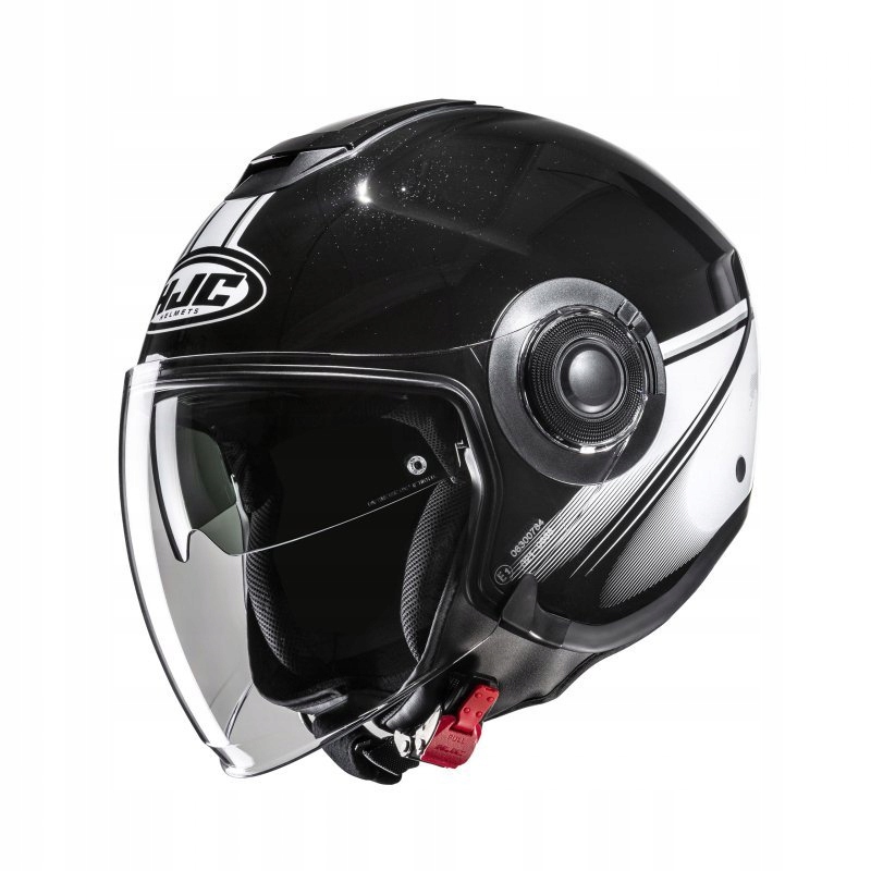 Motocyklová Prilba Hjc I40N Vision Black White M