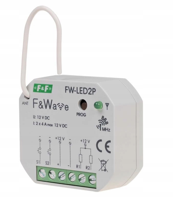 F&Wave – dvoukanálový Led ovladač FW-LED2P