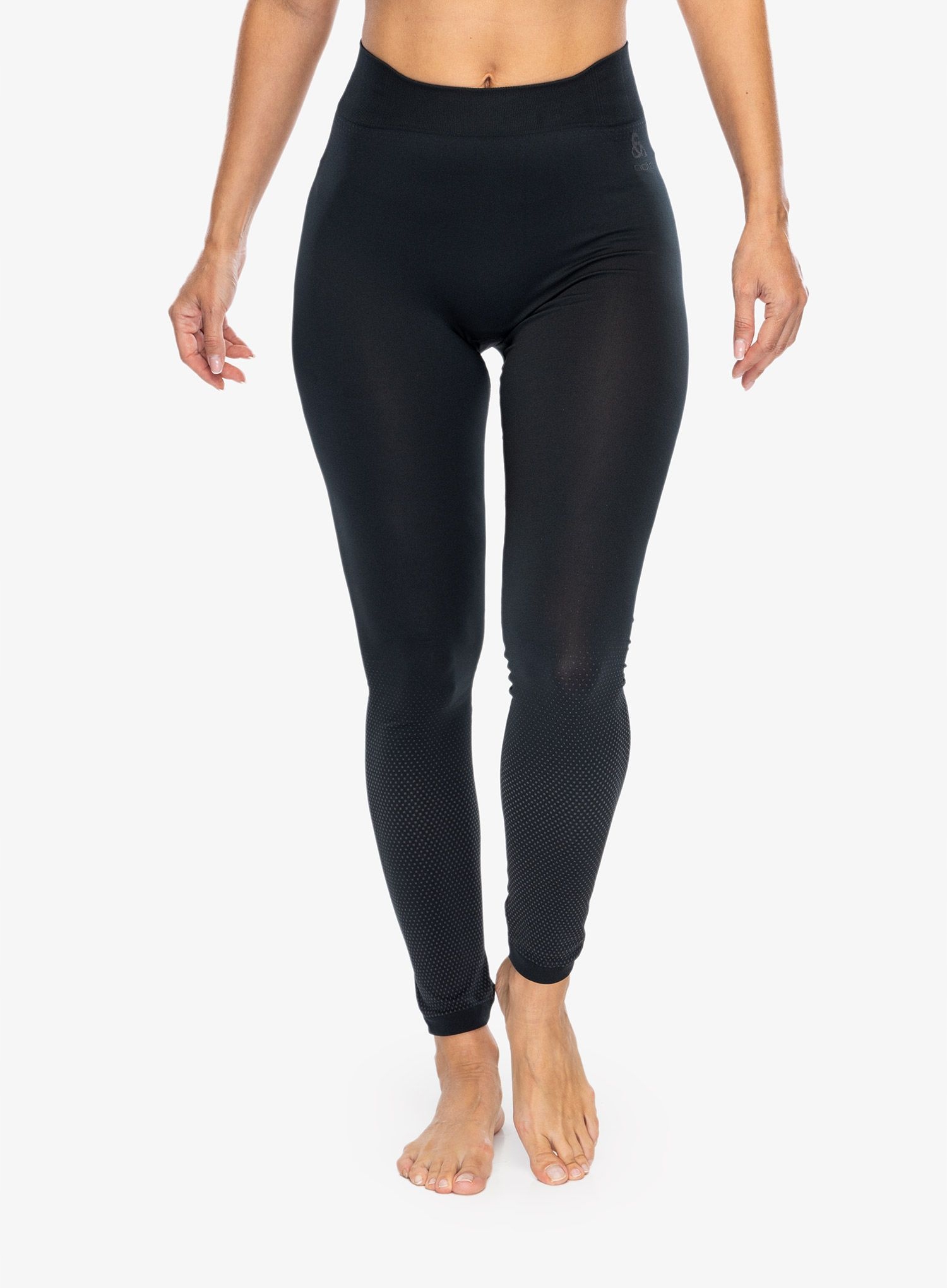 Legginsy termoaktywne damskie Odlo Performance Light Bottom Long black L