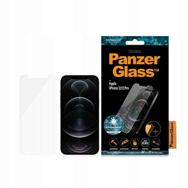 Tvrzené Sklo Pro Iphone 12/12 Pro Panzerglass Antibacterial