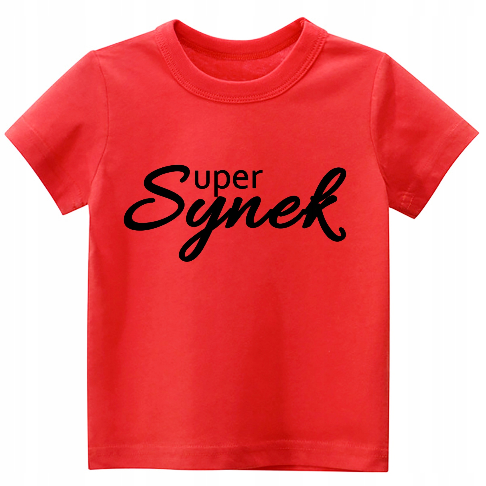 

Koszulka z nadrukiem tshirt Synek r. 110