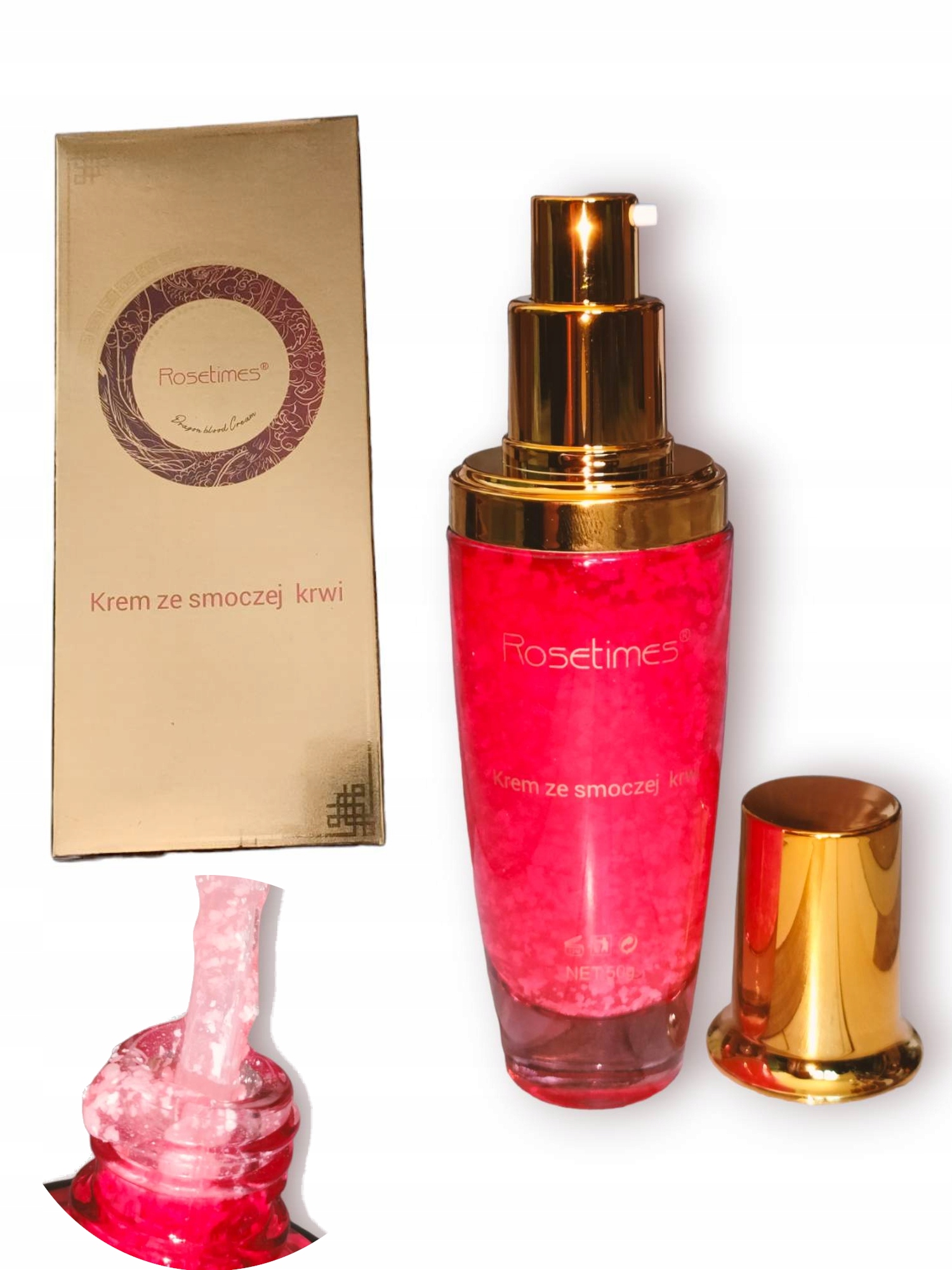 

Rosetimes Krem do twarzy Smocza Krew 50G Z Pompką