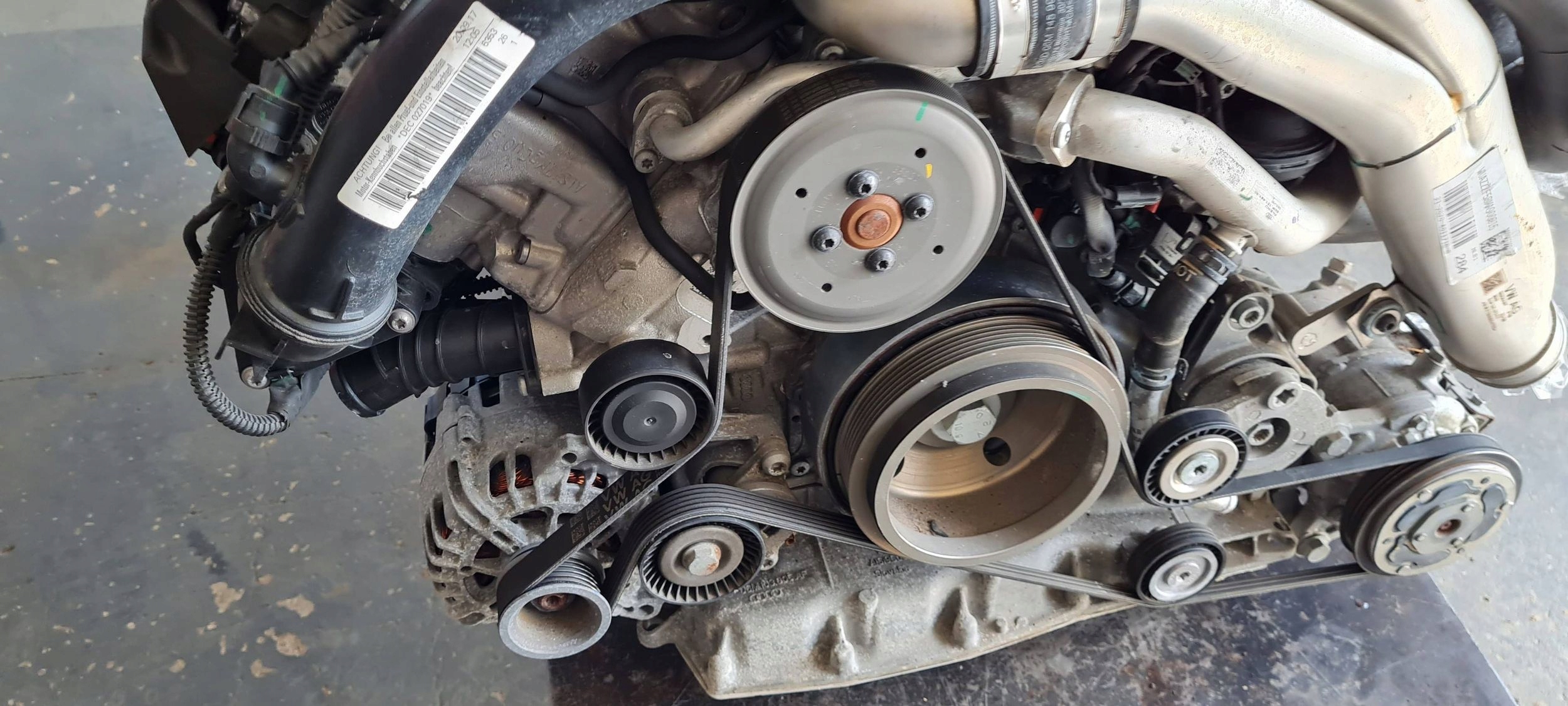 RS5 8W LIFT engine complete 2.9 TFSI DEC DECA RS4 B9 8W 67TYS KM