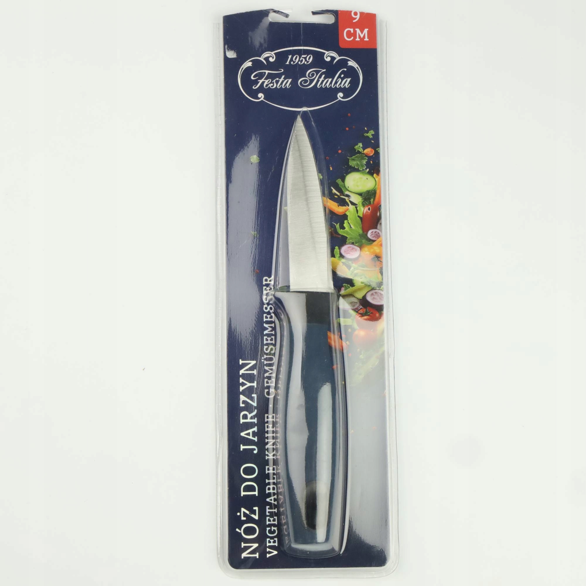 KLASYCZNY NÓŻ NOŻYK KUCHENNY 9 CM DO KROJENIA JARZYN WARZYW OWOCÓW ŻYWNOŚCI