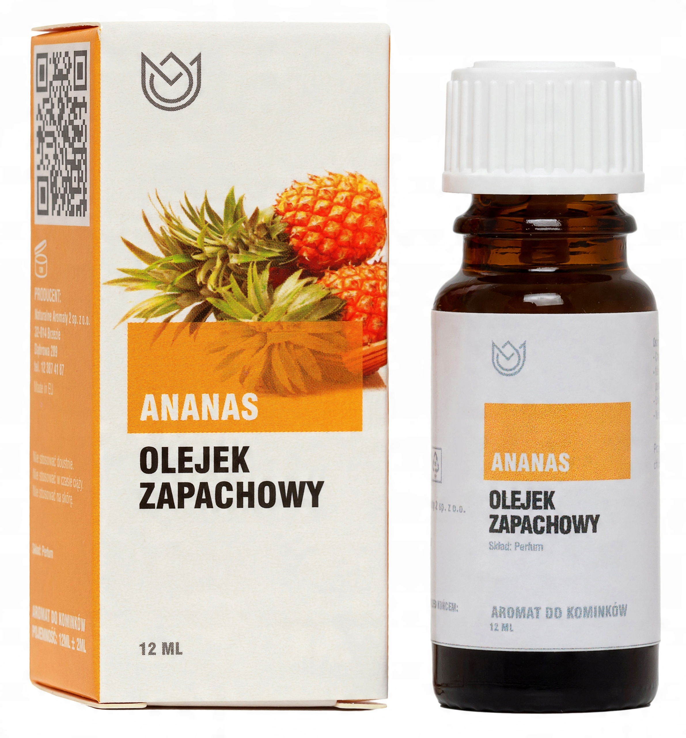

Ananas Olejek Zapachowy 12 ml, Ananasowy