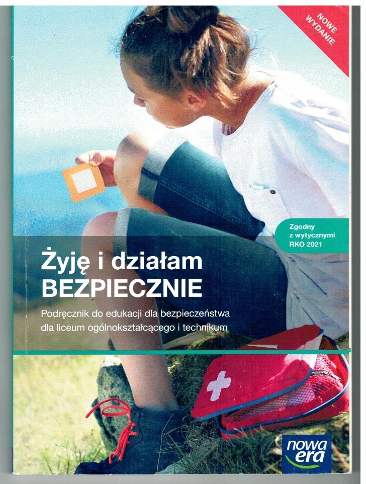 ŻYJĘ I DZIAŁAM BEZPIECZNIE J.SŁOMA 2022 EDUKACJA DLA BEZPIECZE.. stan BDB.