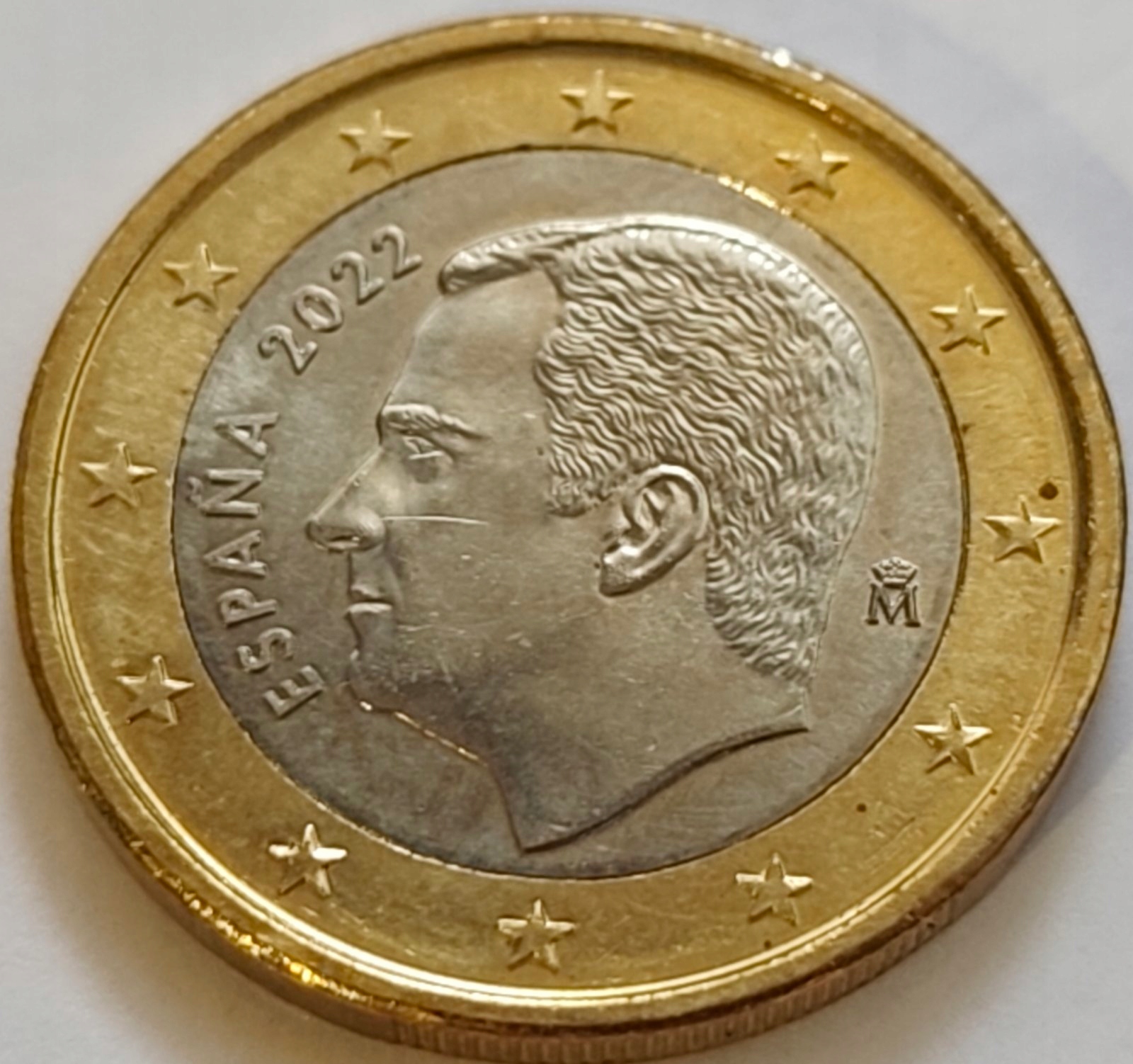 4913 - Hiszpania 1 euro, 2022