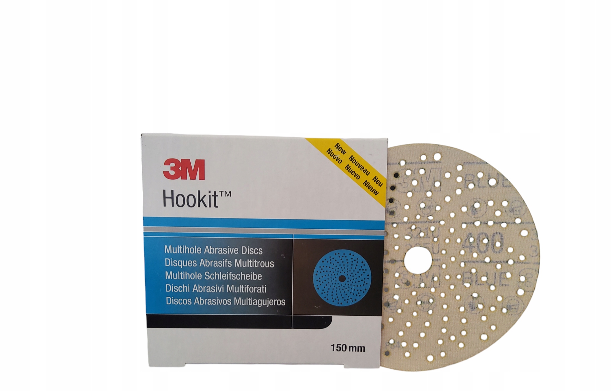 3M Brúsny disk Hookit 51381 viacotvorový 325Un 150 mm P 400 100ks