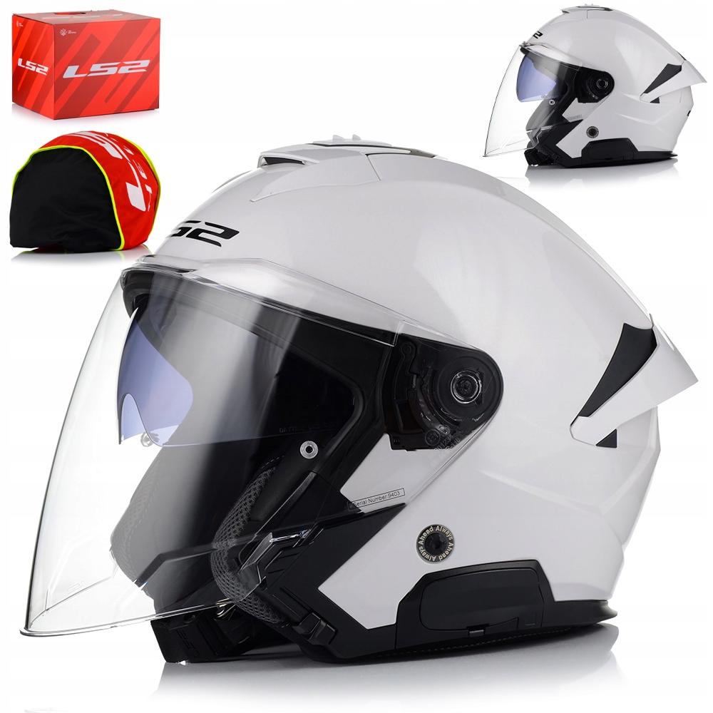 Otvorená Motocyklová Prilba LS2 OF618 Verso II Ľahký Skúter Chopper Blenda