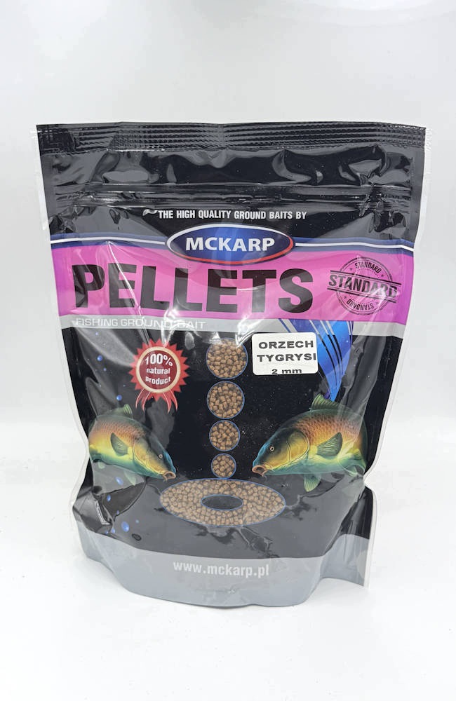 Pellet Method Feeder 2mm McKarp Orzech Tygrysi na Karpia 500g