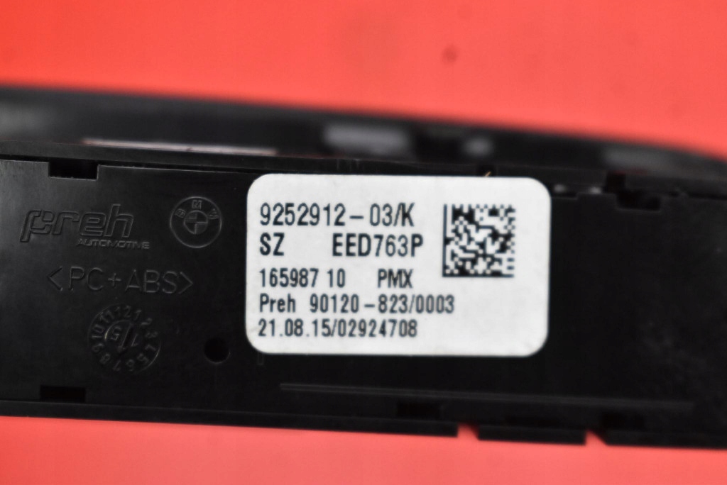interruttore PANEL TRYBOW JAZDA 9252912 BMW 4 F36 13-17