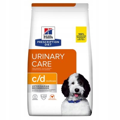 Levně Suché Krmivo pro psy Hill's Pd Canine Urinary Care C/D 4 kg