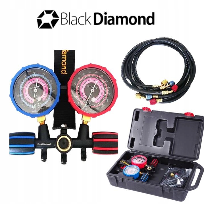 Sada Manometrov Black Diamond 27456 R32, R410a