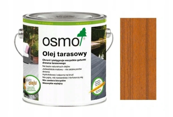 Terasový olej Bangkirai Osmo 0,75L 006