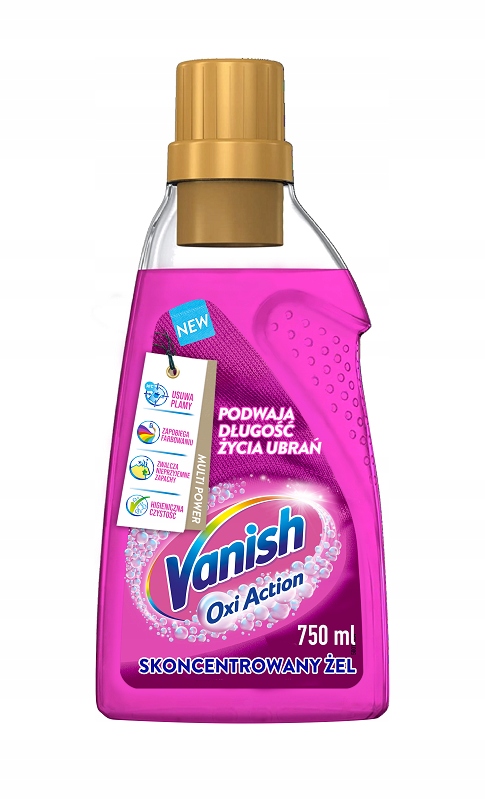 

Vanish Oxi Odplamiacz żel Color do koloru 750 ml