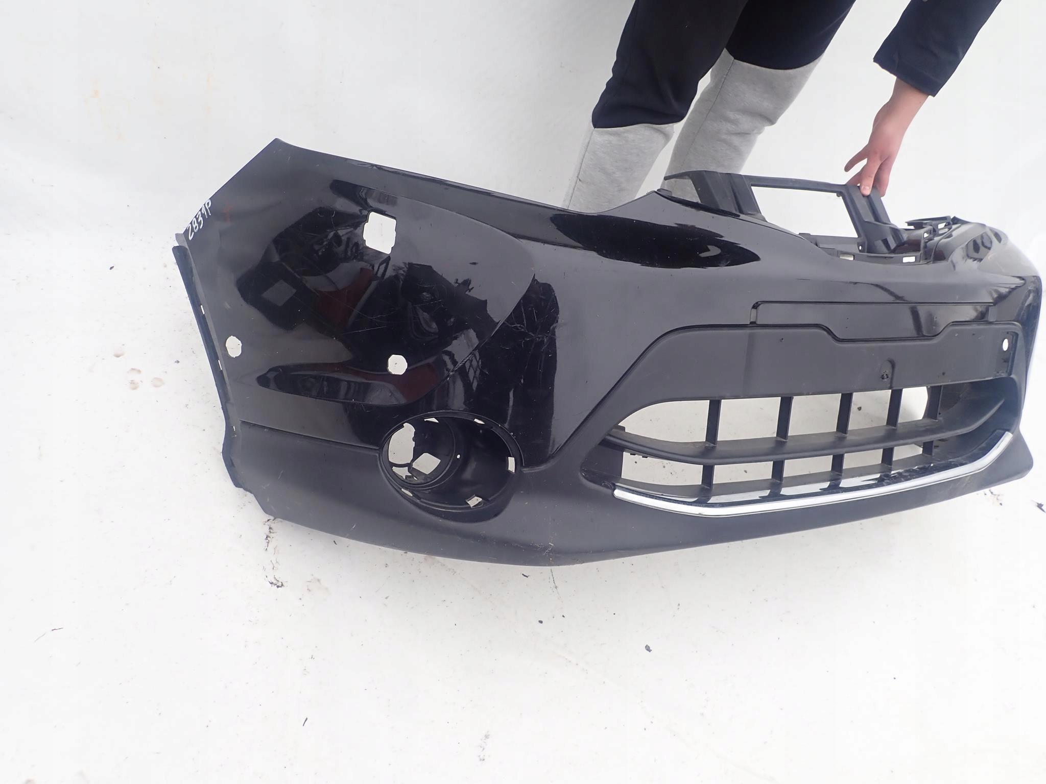 NISSAN QASHQAI II 13-> bumper front PDC CHROM