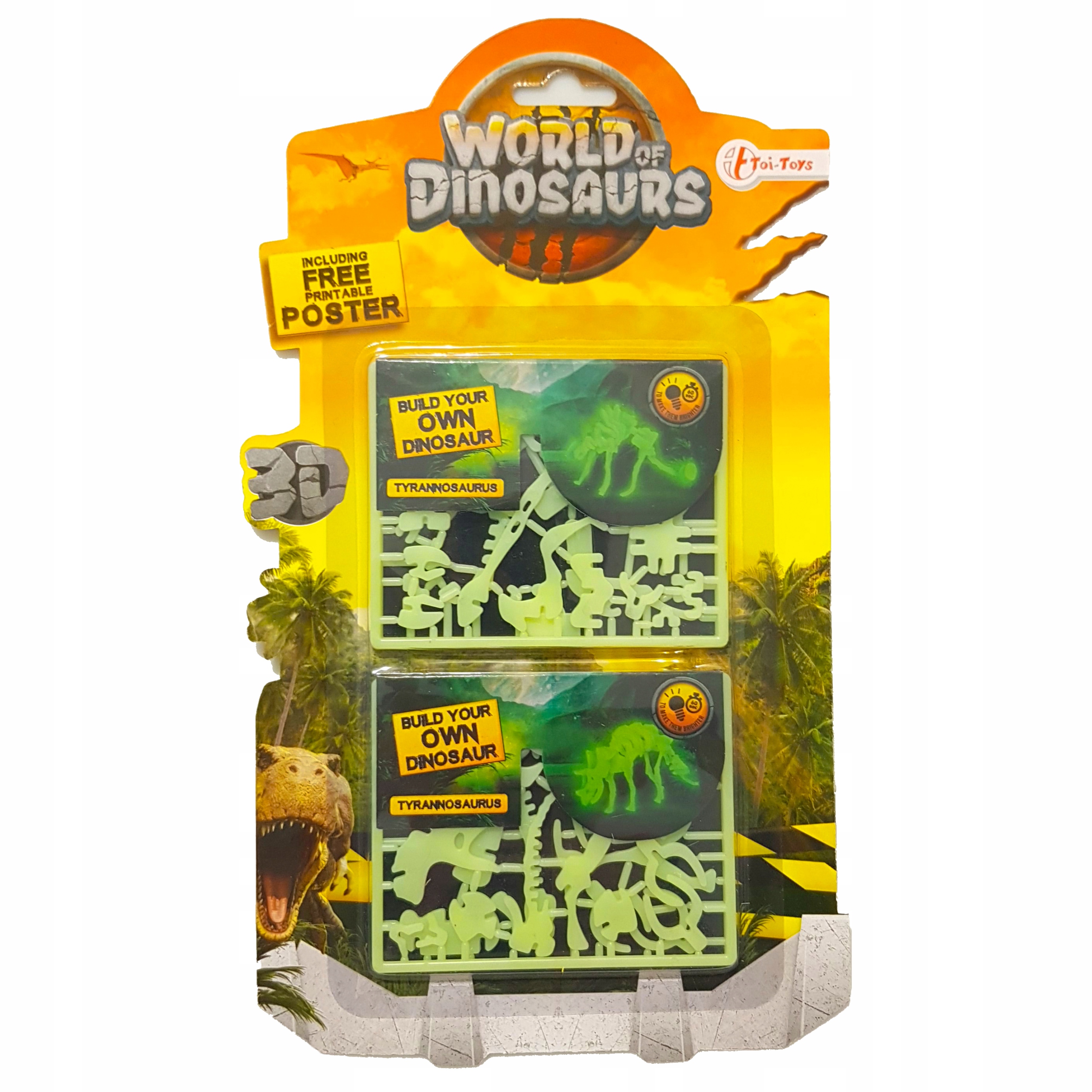 

Szkielet Dinozaura Do Ułożenia Klocki Świecące