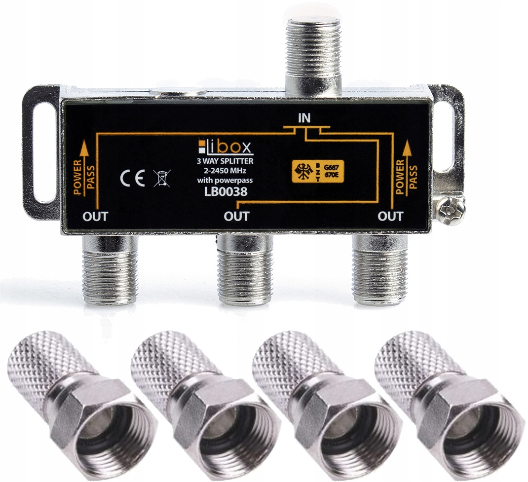 Антенный сплиттер активный Iibox LB0038 3