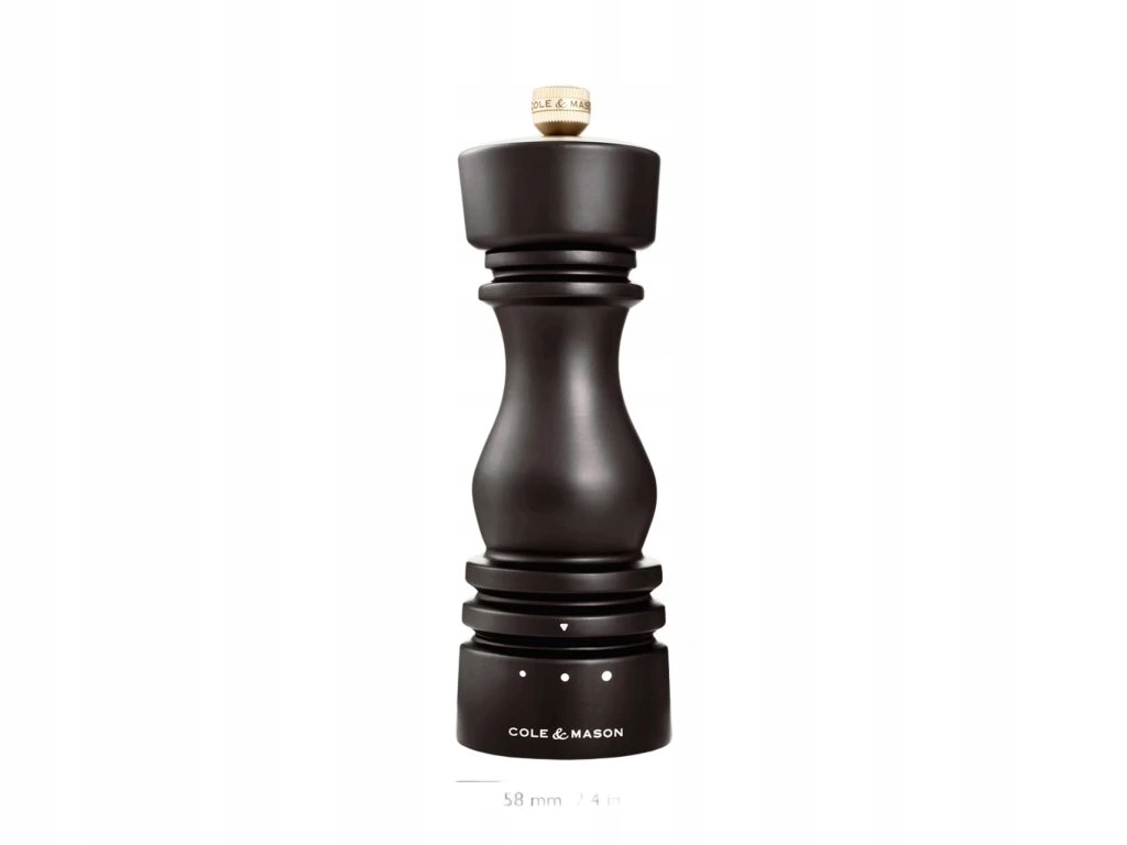 London 180mm Dark Chocolate Mlýnek na sůl Grind Select