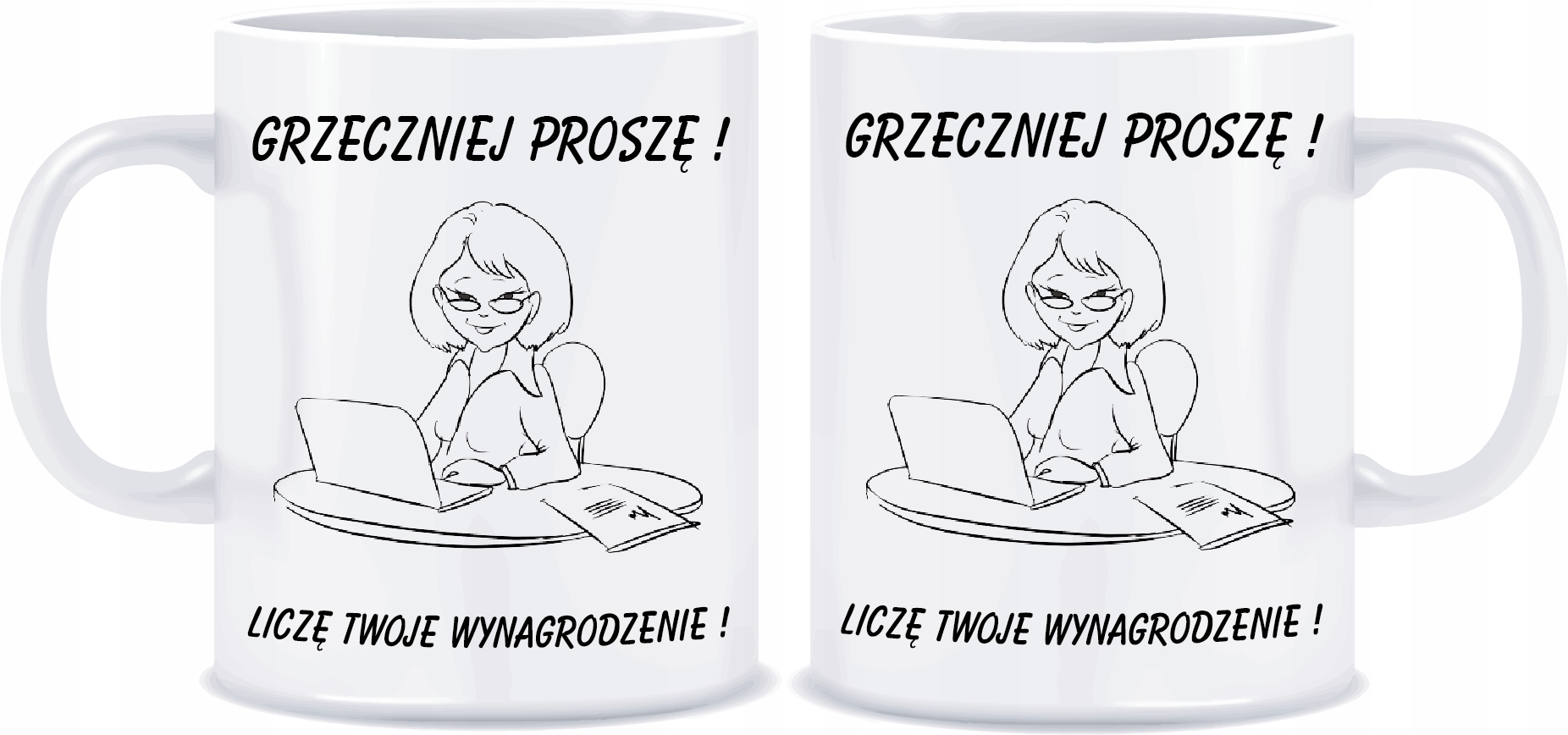 

Kubek Księgowej na prezent Śmieszny Tekst 330ml
