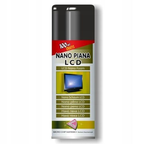 Pianka Nano do czyszczenia ekranów Laptopa Monitora Telewizora itp. 400ml
