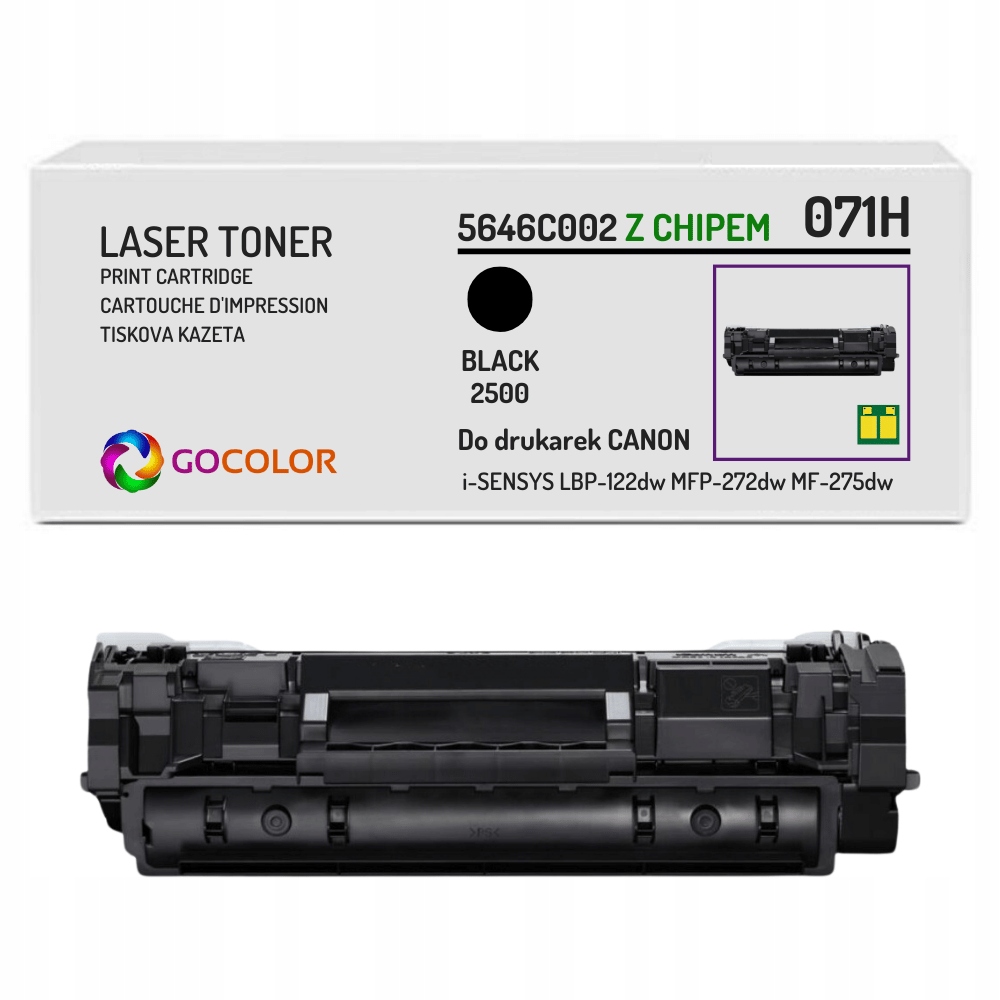 Nowy Toner CRG071H 071H z Chipem do Canon i-SENSYS LBP-122dw MF-272dw