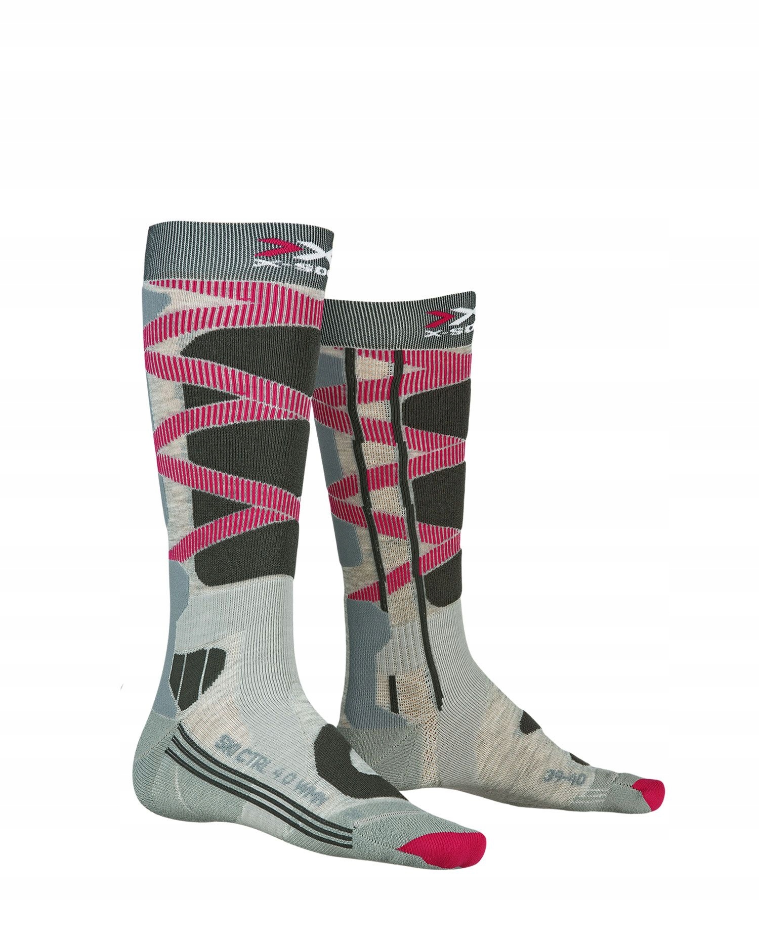 Skarpety narciarskie damskie X-Socks Ski zimowe ciepłe wysokie r.37-38