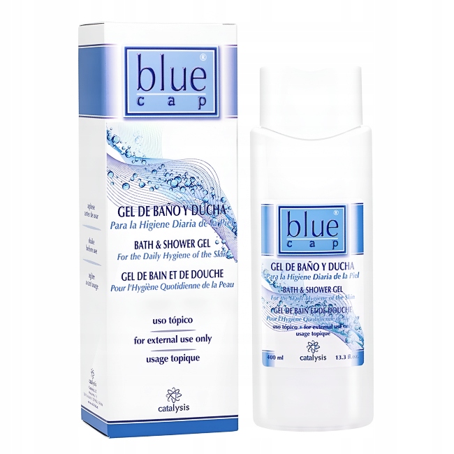 Żel pod prysznic Blue Cap do codziennej higieny ciała 400 ml