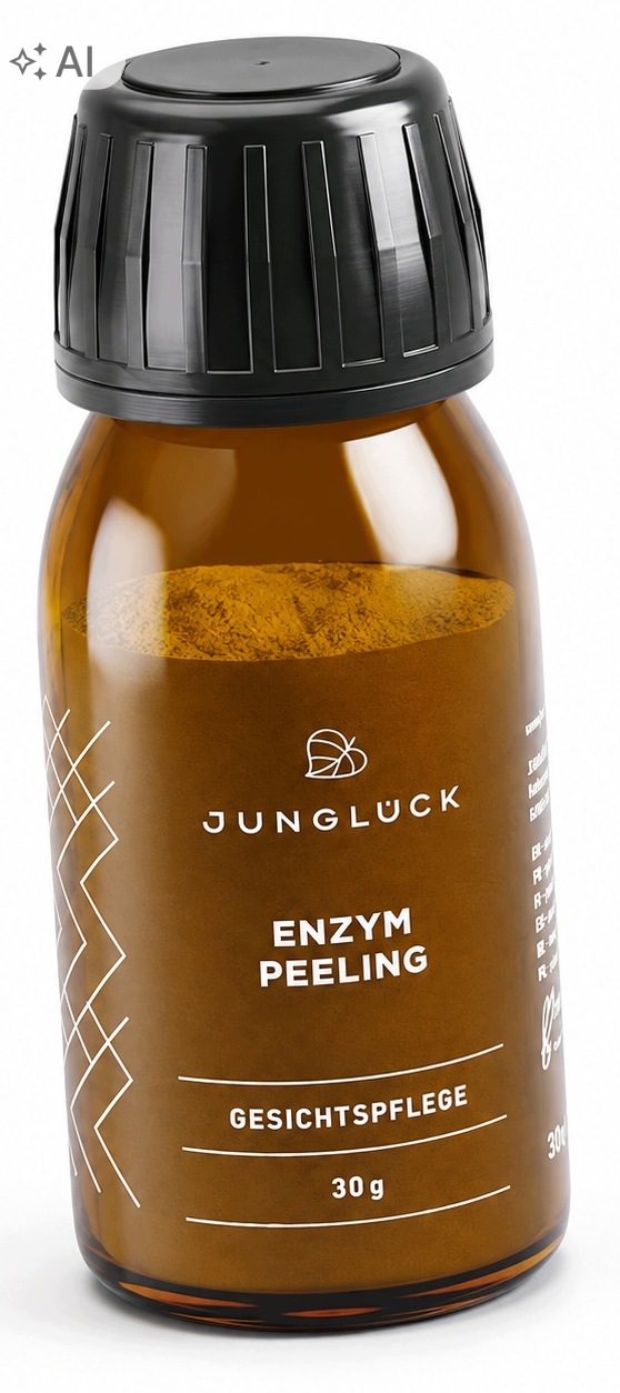 Junglück Enzymatický Peeling 30 G Vitamín C Papain Bromelain Na Obličej