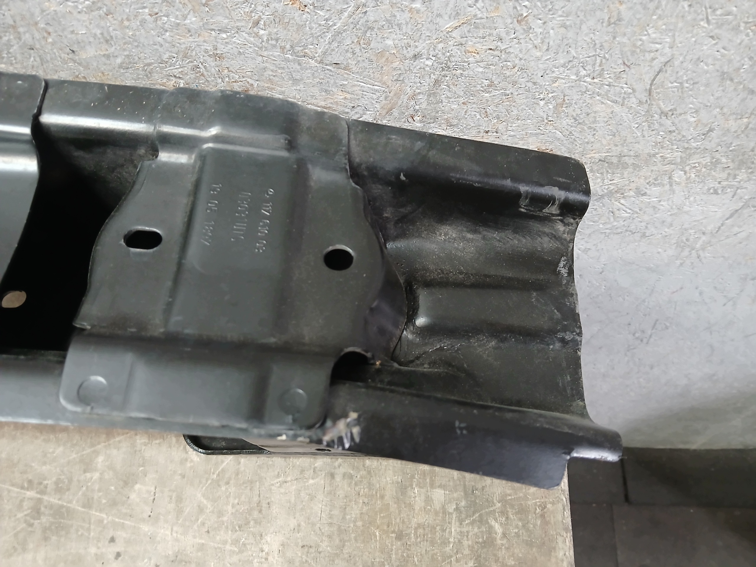 bumper support rear part MERCEDES CLA W117 A117 A1176100014