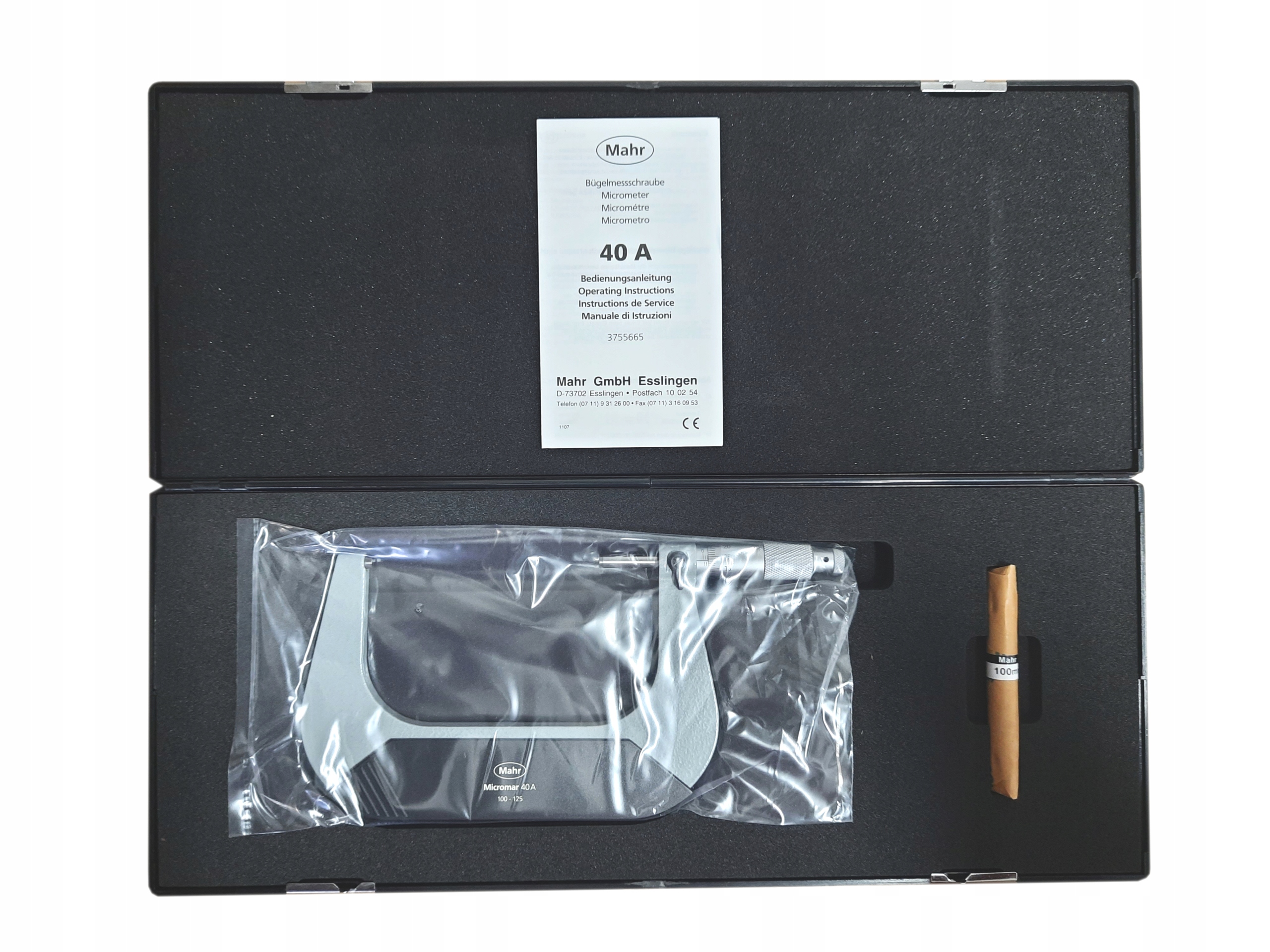 Мікрометр micromar 40 a 100-125 мм