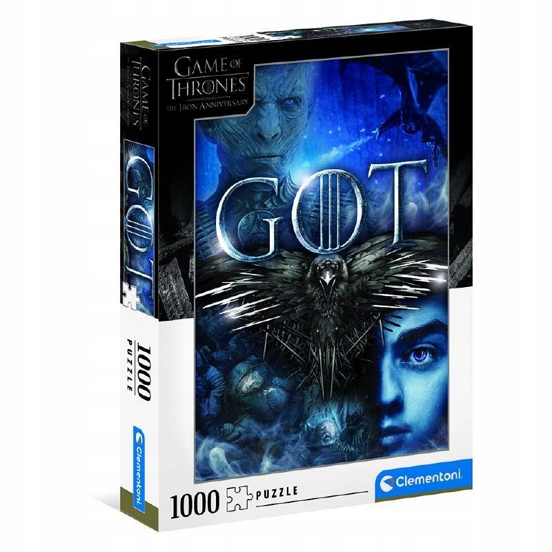 

Clementoni Puzzle 1000el. Gra o Tron Iron Anniver.