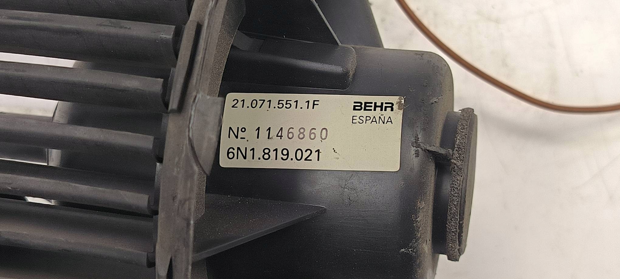 ventilator kabinski 6N1819021 SEAT IBIZA